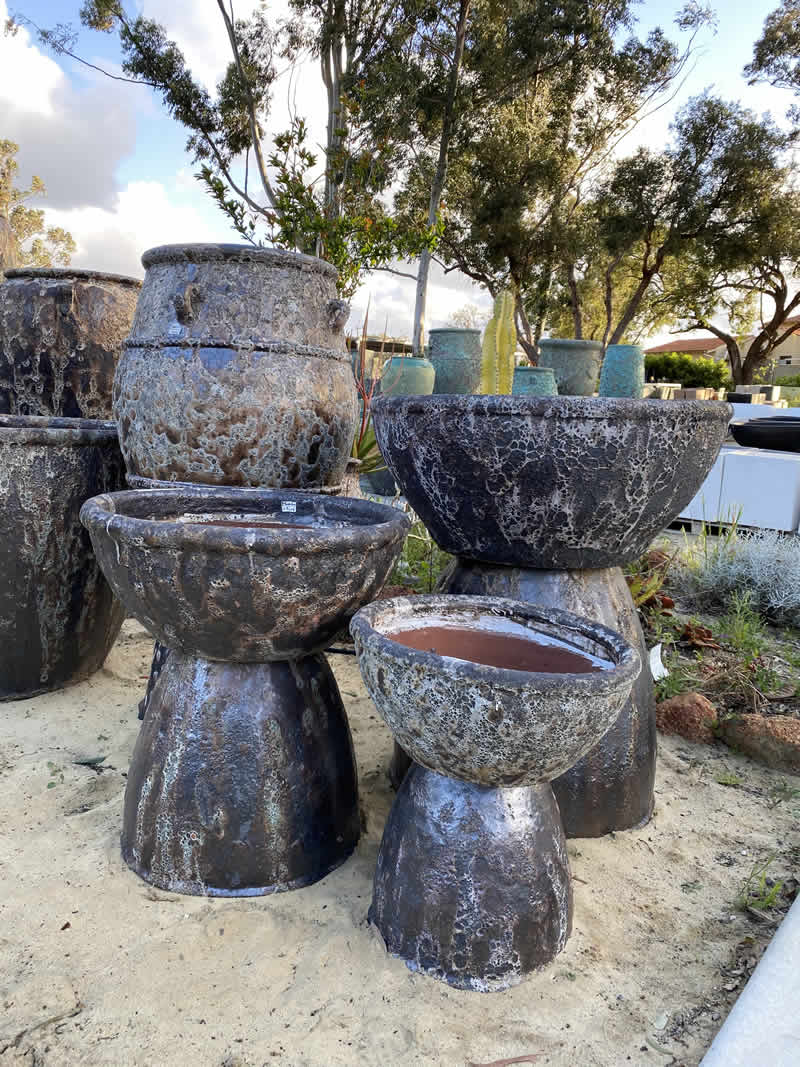 Terracotta Outdoor Garden Pots Perth Unique shaped Pots All sizes